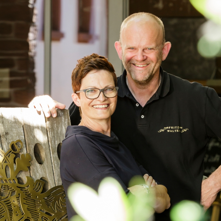 Eckhard und Christine Walter. Inhaber von Weingut Fritz Walter