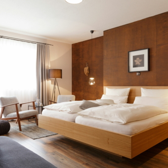 Blick auf das Komfort Zimmer im Landhaus.